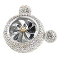 thumbnail image 5 of Car Air Vent Fragrance Decoration Sparkly Rhinestones Cute Shape Interior Car DecorationWhite, 5 of 5