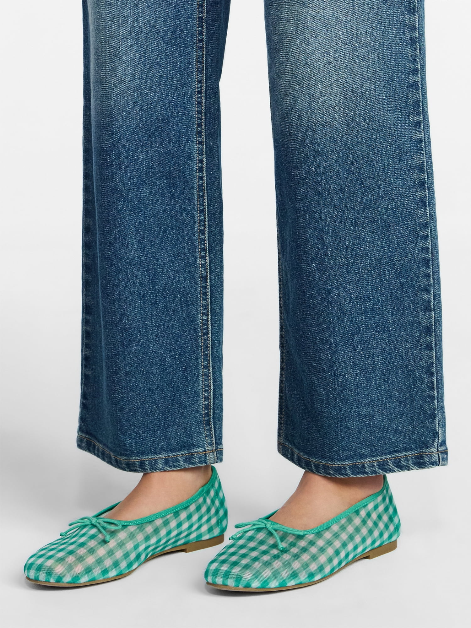 No Boundaries Women's Mesh Ballet Flats