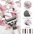 thumbnail image 5 of Hallway Runner Rug 2'x6', Pink Flowers Kitchen Runner Rugs Non-Slip Carpet Mats, Spring Watercolor Botanical Floral Leaf Plant Bedside Rugs Runners Washable Floor Carpet for Bathroom Laundry Room, 5 of 8