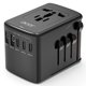 thumbnail image 1 of Adaptador de enchufe de viaje Acer Universal con 5 puertos USB 5,8 A negro, 1 of 6