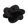 thumbnail image 6 of Decorative Wood Knot Sculpture for Living Room Decor - Modern Home Accent for Bathroom, Coffee Table, and Bedroom Display - Statue Ornament for Shelf Styling and Office Decor - 10", Black, 6 of 10