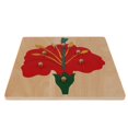 thumbnail image 2 of Juguete Montessori Rompecabezas de Animales y Plantas de Multicolor Creativo Imaginativo para Flor Sunnimix Clavija de madera Jigsaw Puzzle Toy, 2 of 8