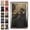 Crow, variant on Vintage Art Deco Versatile Card & Cash Case with RFID Protection, Vintage-Style Metal Wallet, Easy Snap Closure