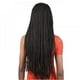 thumbnail image 1 of Extensiones de cabello sintético para trenzas Jumbo Ombre, Kanekalon, 24 pulgadas (60 cm), 300 g/3 unidades (marrón oscuro), 1 of 4