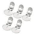 thumbnail image 1 of Unique Bargains 30mm x 19.5mm Iron Blank Shoe Clips for DIY Crafts Silver Tone 20 Pack, 1 of 6