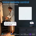 thumbnail image 4 of Tuya Zigbee Smart Switch No Need Neutral EU 1/2/3 Gang Smart Home Remote Control, 4 of 5