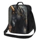 thumbnail image 1 of Disketp Black And Gold White Horse Bolsa Térmica Estampada para Almuerzo, Lonchera para Hombres y Mujeres Adultos, 1 of 7