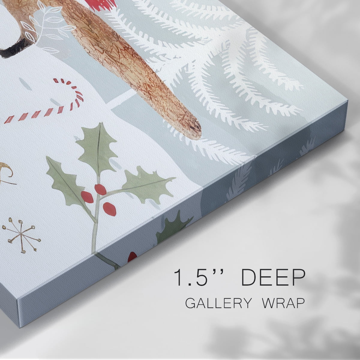 Woodland Christmas Collection A- Gallery Wrapped Canvas