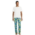 thumbnail image 2 of Sesame Street Men’s Cookie Monster Print Sleep Pants, Sizes S-2XL, 2 of 4