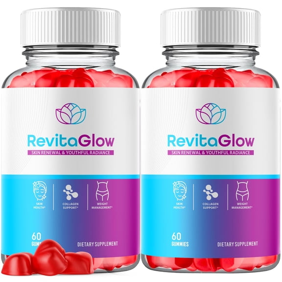 Revita Glow Gut Health Gummies Advanced Formula Digestion Support RevitaGlow 120 Gummies