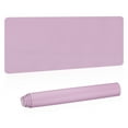 thumbnail image 1 of Uxcell Alfombrilla de escritorio grande de 48"x17", almohadilla de escritorio de cuero PU de doble cara, morado, 1 of 6