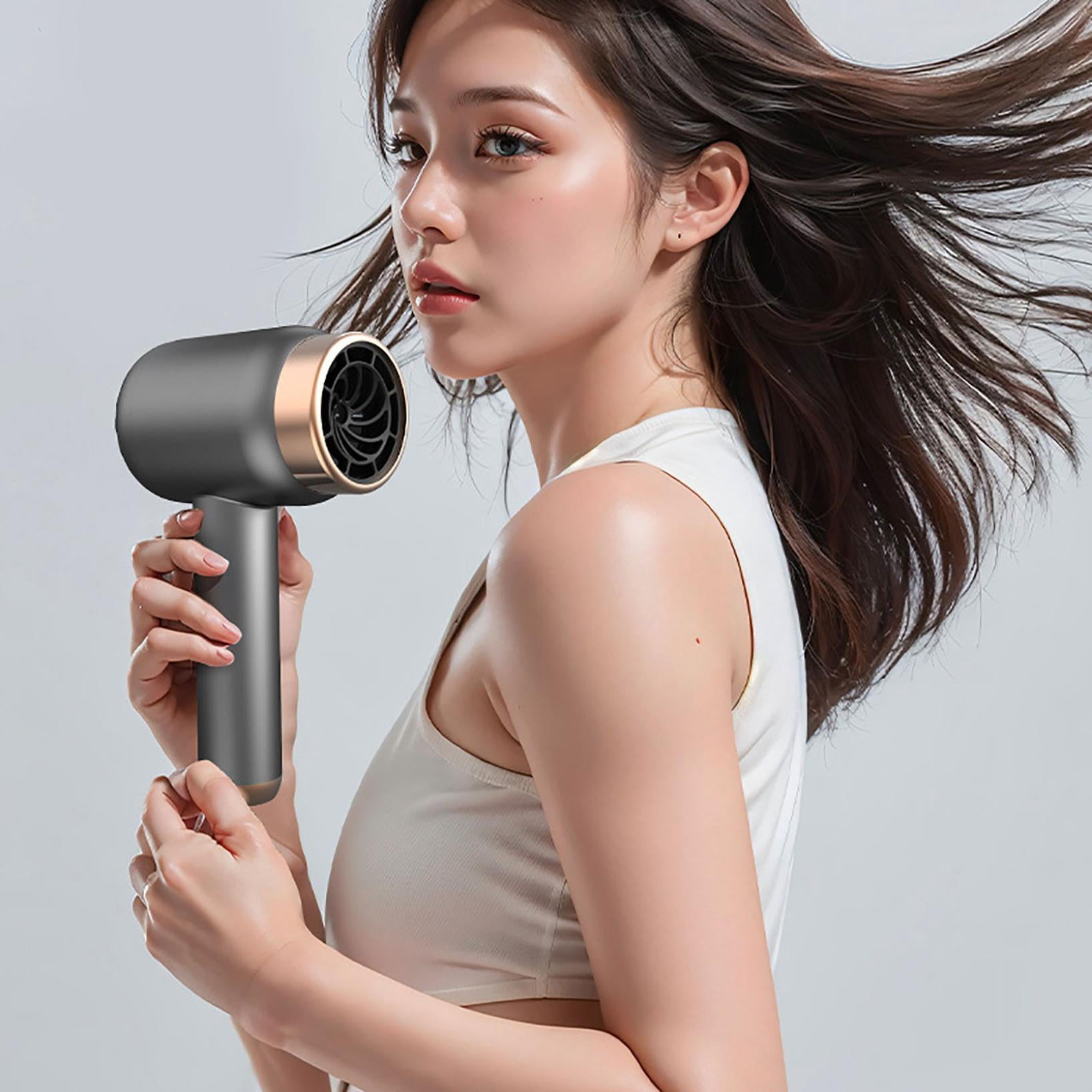 KMWGRE Hair Dryer Blow Dryer with Comb Compact & Powerful Ionic Hair Dryer, 3 Temps & 3 Speeds Lightweight