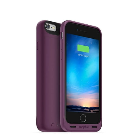 Mophie Juice Pack Reserve Battery Charging Case Protective, Compact & Lightweight For iPhone 6 And iPhone 6s, Purple