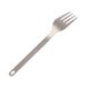 thumbnail image 3 of Tomshoo Titanium Cena de Vajilla Frok Cubierias Fuiltencias Para Acampar Al Aire Libre en Casa, 3 of 7