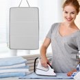 thumbnail image 7 of BESTYASH Wall Mount Ironing Board Light Grey Foldable with Heat Resistant Pad for Easy Storage, 7 of 7