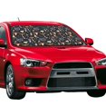 thumbnail image 2 of Kdxio Mushrooms Print Front Windshield Sun Shade,Folding Auto Sunshade for Car Truck SUV-Small, 2 of 7