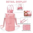 thumbnail image 4 of Water Bottle Bag 40 oz Crossbody Holder for Walking Hiking Carrier Purse with Adjustable Strap（oniy bag）, 4 of 5