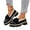 Noir, variante sur Chaussures à Talon Épais en Cuir Verni, Mocassins à Enfiler pour Femmes en Cuir Verni à Talon Épais avec Nœud, Élégants à Bout Rond, Plateforme, Chaussures d'École pour le Quotidien, Fête, Mariage, Robe de Mariée, Noir 8.5
