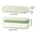 thumbnail image 3 of WREESH 2023 New Ice Cubes Maker, Ice Cubes Molding Ice Box Small Household Refrigerator Easy-release Ice Lattice With Cover Silicone Ice Lattice Clearance, 3 of 8