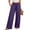 Purple, variant on 2026 Workout Pants for Women Lightweight Comfort Solid Color Athletic Pants Casual Drawstring Elastic Waist Trousers with Pockets