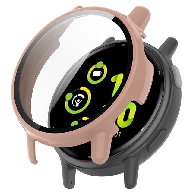 Smartwatch Set Tempered Glass Film and PC Case All Inclusive Scratch and Fingerprint Resistant Shockproof with Reliable Material