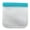 Blue, variant on opvise Reusable Transparent Fresh-keeping Bag Double Zipper Sealed Bag Leakproof Sandwich Bag Washable Food Storage Container Blue