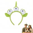 thumbnail image 6 of Green Cartoon Big Eyes Plush Headband Cute Monster Hair Hoop For Halloween Party Stage Accessory(4PCS), 6 of 8