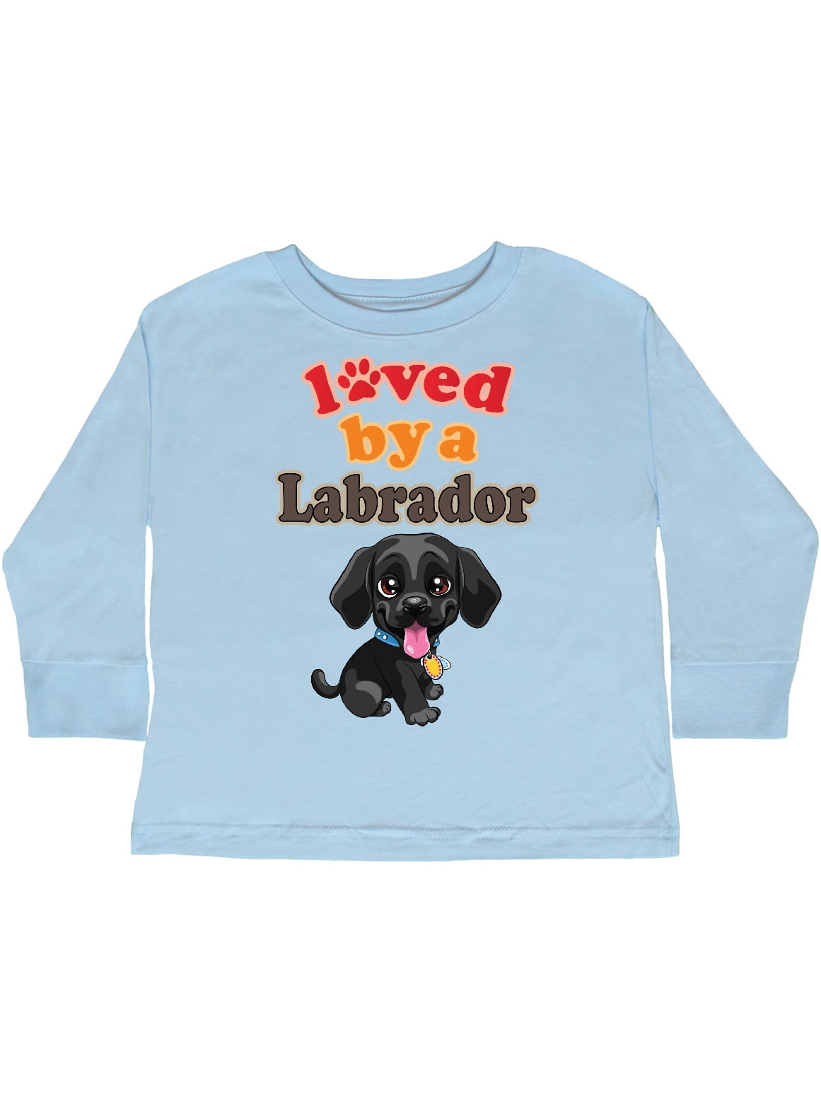 Baby Boys Kids I Love Labrador ComfortSoft Long Sleeve Shirt