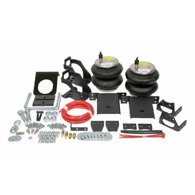Firestone Industrial Kit de Ressort 2400 Ride-Rite; Air Ressort; Montage sur Cadre; Capacité de Nivellement de 3200 à 5000 Livres; Réglable de 5 à 100 PSI; Caoutchouc