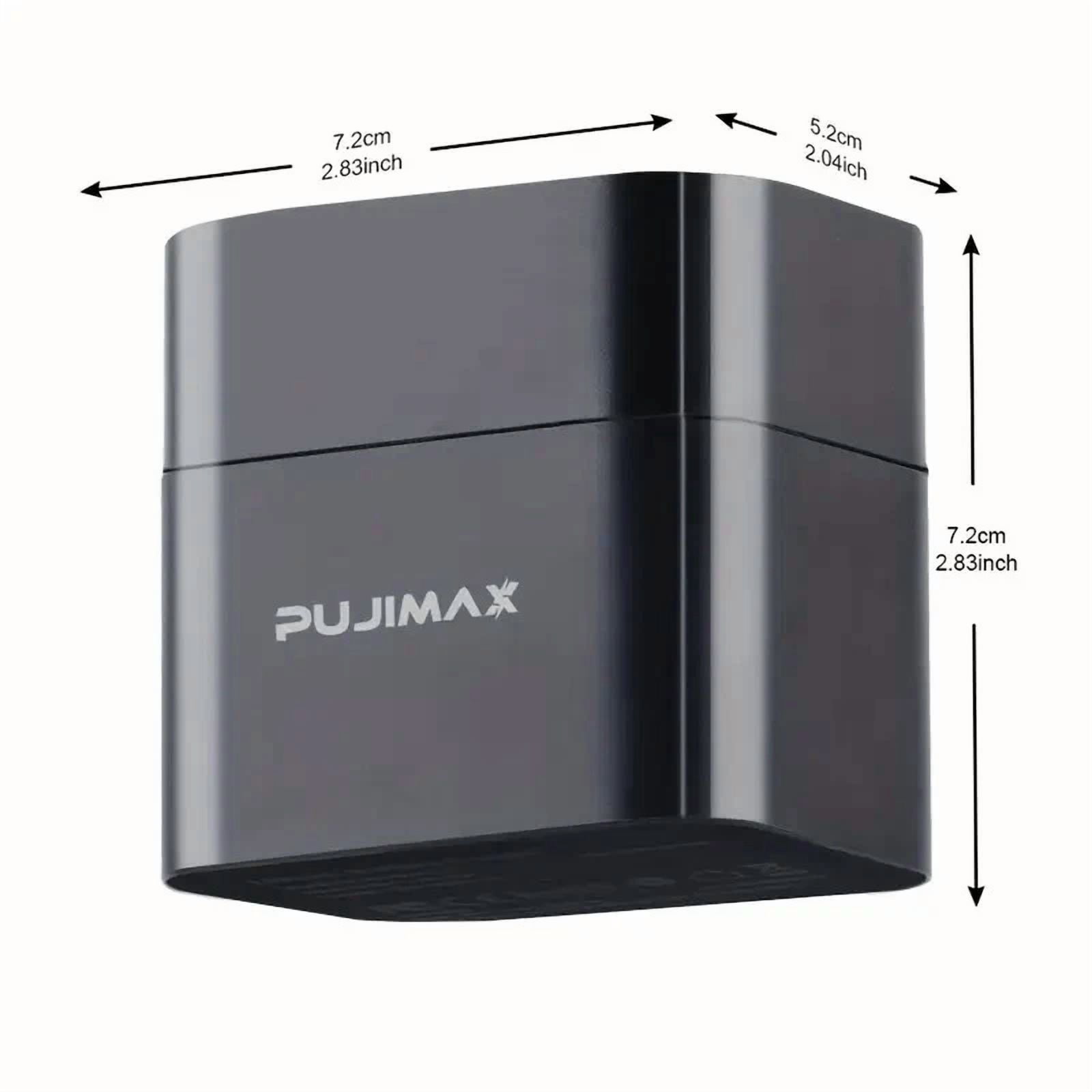 PUJIMAX 4255mWh 1.5V High Capacity Rechargeable Lithium AA Batteries + Charger