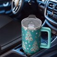 thumbnail image 4 of 40oz Reindeer Christmas Tumbler Stainless Steel Insulated Cup with Straw Lid Holiday Gifts, 4 of 4