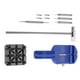 thumbnail image 2 of Kit de herramientas de ajuste de correa de reloj para extracción de pasadores de eslabones de pulsera y reparación de relojes, 2 of 10