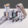 thumbnail image 3 of Papel pintado autoadhesivo de color impermeable rodapié línea de cintura sala de estar baño pegatinas decorativas rodapié línea, 3 of 4