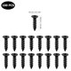 thumbnail image 4 of ColoMX Doitool 100pcs M4 * 16 Tornillos de cabeza plana Tornillos de perforación autoprocesar a la corrosión multifuncional para la madera de la pared de yeso y metal, 4 of 7