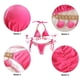thumbnail image 3 of Bikini sexy para mujer, con parte inferior de cristal y triángulo, traje de baño con cuello halter, traje de baño sexy, 3 of 5