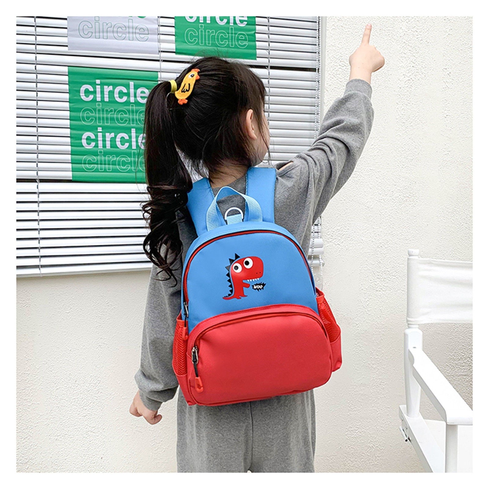 KEUSN Fashion Boy Kindergarten Small School Bag Girl Cute Strawberry