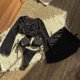 thumbnail image 5 of WILLBEST Traje de Baño Dama conjunto de Bikini de Cuatro Piezas para Vacaciones En La Playa de Color Sólido 2025 para Mujer, 5 of 6