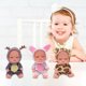 thumbnail image 1 of Wmkox8yii Mini muñecas bebé de 5 pulgadas realistas, muñecas de juguete para bebés renacidos diminutos con ropa de animal, linda muñeca bebé pequeña para niños, niñas, niños pequeños, regalos de, 1 of 7