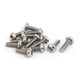 thumbnail image 1 of Tornillo de seguridad de cabeza plana Torx de 304 acero inoxidable M6x20mm 12 piezas, 1 of 3