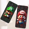 thumbnail image 4 of Mario Bros Game Art For Samsung A53 A52 A33 A32 A51 A71 A21S A13 A73 A50 A22 A23 A03 A72 A54 A12 5G Black Phone Case, 4 of 5
