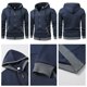 thumbnail image 4 of WILLBEST Sudaderas Navideñas para Hombre, Sudadera con Capucha y Bolsillos, Ligera, Informal, Cómoda, para Uso Diario, Chaqueta Deportiva con Capucha XGrande, 4 of 4