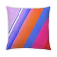 thumbnail image 2 of Ahgly Company Abstract Stripe Pattern Indoor Throw Pillow, 18 inch by 18 inch, 2 of 6