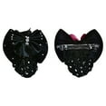 thumbnail image 4 of Jiaroswwei Women Bow Barrette Hair Clip Cover Bowknot Bun Snood Hairnet Hair Accessory, 4 of 7