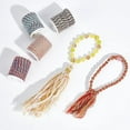thumbnail image 4 of 8 rollos de cordel navideño de algodón de colores en 8 colores, cuerda trenzada para macramé, 4 of 6