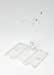 Tamashii Stage Act 4 for Humanoid Clear Stand Set of 3 AUTHENTIC BANDAI USA 
