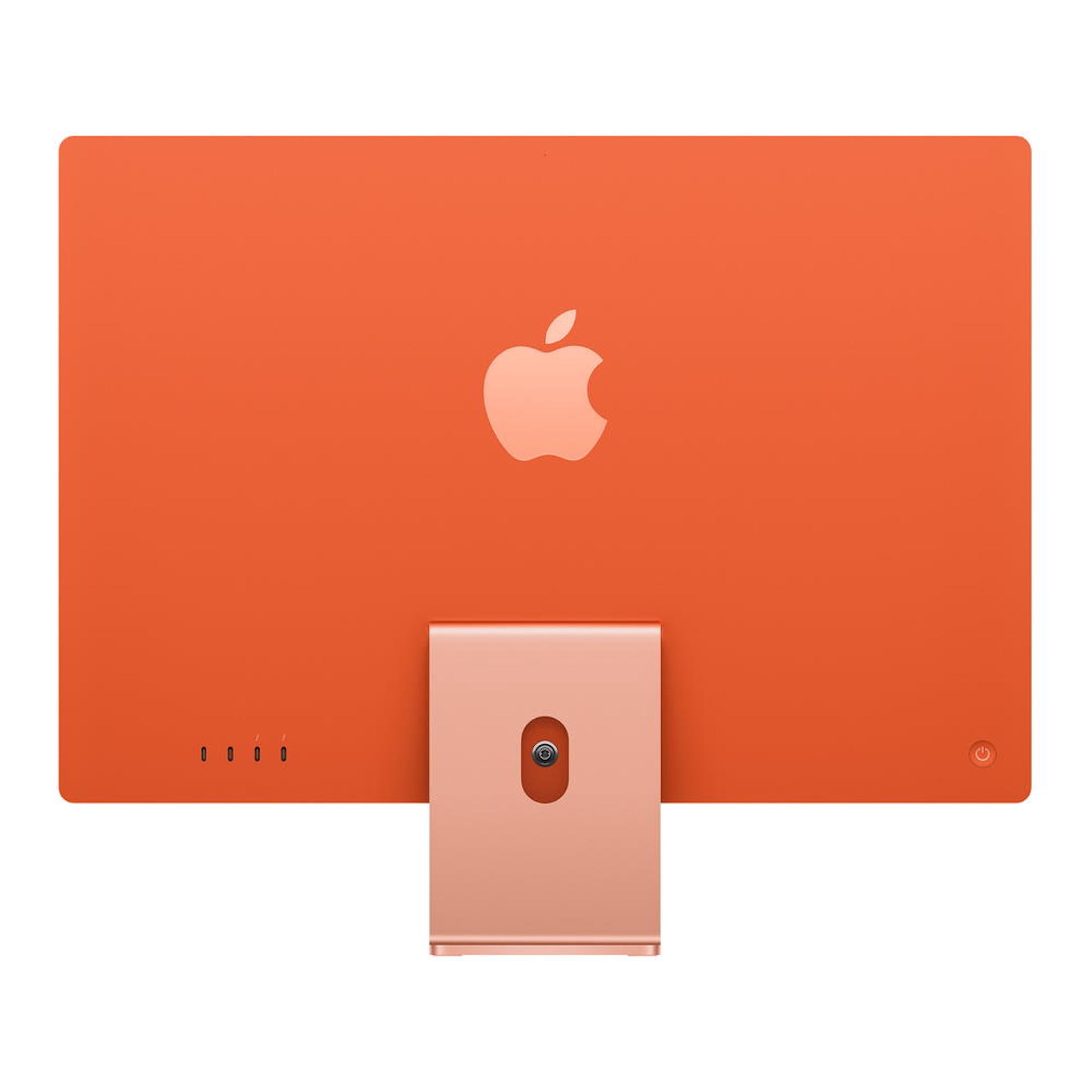 Pre-Owned iMac 24 (Retina 4.5K 8GPU, Orange) 8-Core M1 (2021) MGPK3LL/A 8gb RAM-512gb SSD-Mac OS
