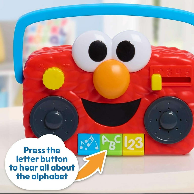 Sesame Street, Sesame Street Elmo Boombox, Take Along, 5.5