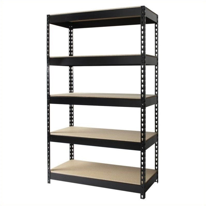 Hirsh Rivet Shelving 36x60 Heavy Duty 5 Shelf Storage Unit