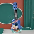 thumbnail image 1 of Qiopertar Flash Deals of the Day Children's Ukulele Toy, Portable Music Enlightenment Instrument Guitar Toy, 4 Strings Guitar Musical Instruments For Boys And Girls, Beginner's Guitar, 1 of 9