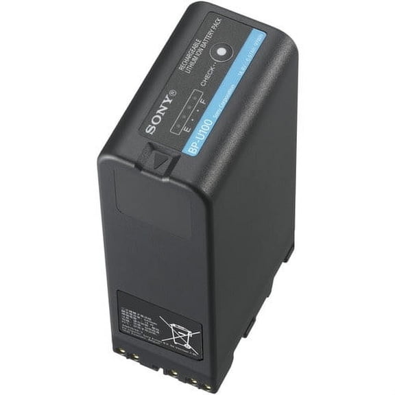 Sony BP-U100 Lithium-Ion 97 Wh Rechargeable Battery with 4 LED Capacity Display